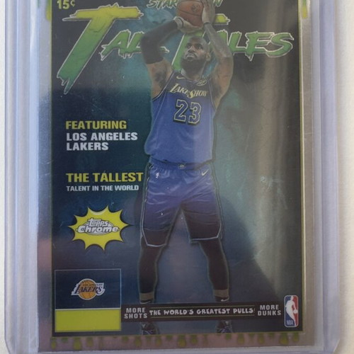 LeBron James Lakers Tall Tales Topps Chrome 2025 card like new