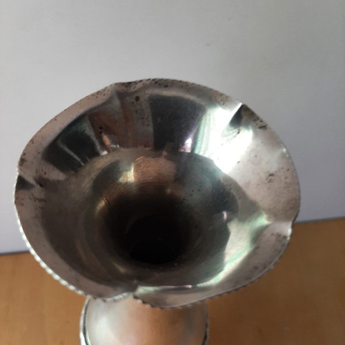 Silver 925 vase from the 60s used, 257g