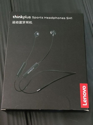 Lenovo Thinkplus Sports Headphones SH1 ασύρματα μαύρα καινούργια