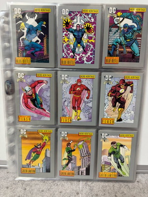 DC Comics 1992 Series 1 Complete Base Set Σαν Καινούργιο