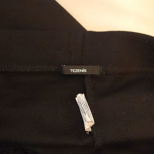 Women's lycra leggings and black Tezenis with lace like new