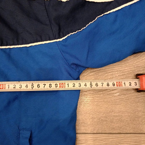 Retro Nike jacket navy and electric blue used
