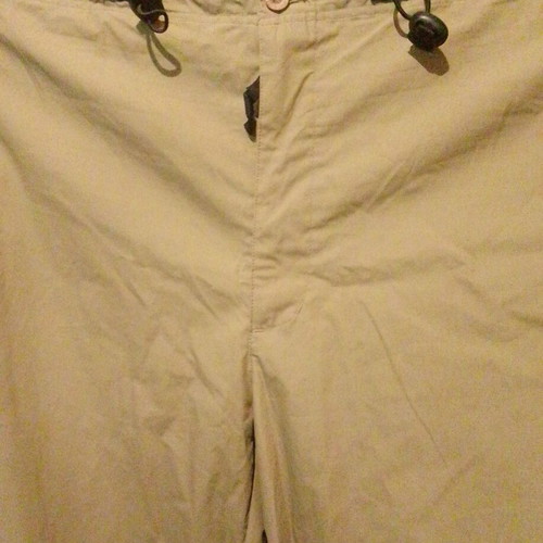 Men's Pants XL like new, beige, Italian with zipper pockets