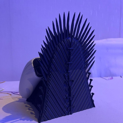 PS5 DualSense Controller Stand 3D Printed New Iron Throne Style