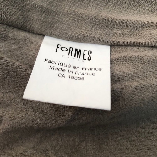 Formes Paris khaki maternity set with jacket, tops and skirt
