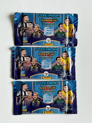 PANINI Superleague 2024 Adrenalyn Premium Cards set of 3 packs new