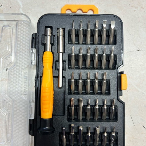 Set of tips for mobile and laptop service new with one handle and 30 tips