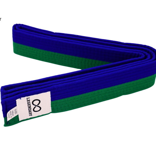 Legendary Blue/Green Martial Arts Belt new
