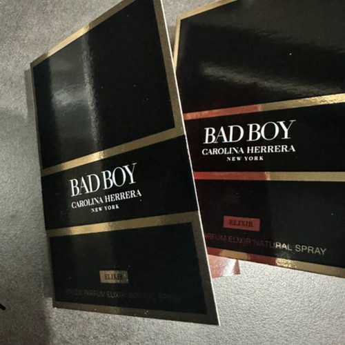 Carolina Herrera Bad Boy Elixir 2x1.5ml new