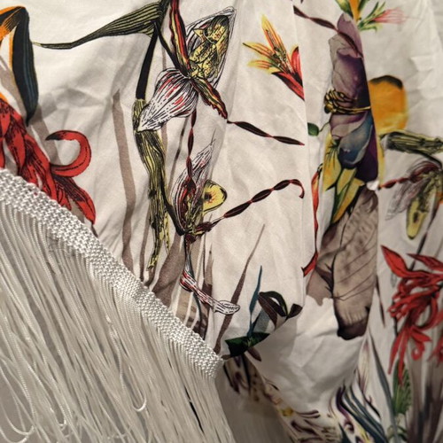 Hype kimono and Toi Moi pants set like new, multicolor