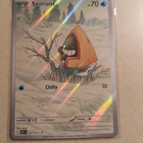 Snorunt Pokémon Card Ascended Heroes 227/217 New