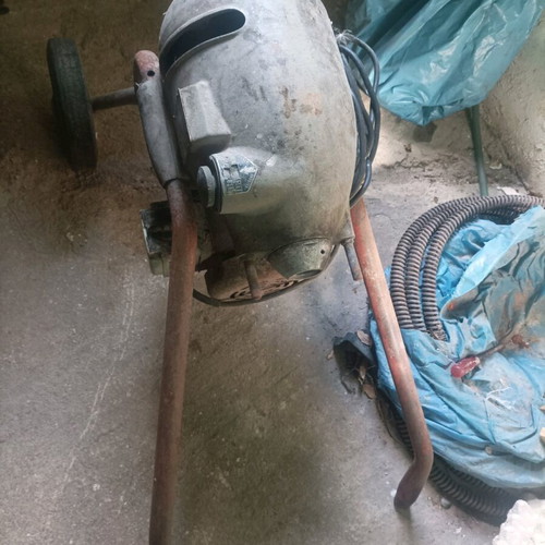 Ridgit Kollmann drain machine used with 4 springs 6 meters
