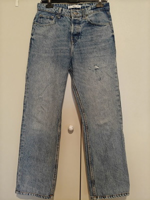 Mango μπλε τζιν mom fit νούμερο 34 σαν καινούργιο