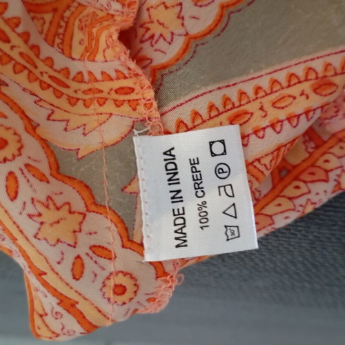 Ble Resort Collection maxi summer dress one size like new, breathable crepe fabric