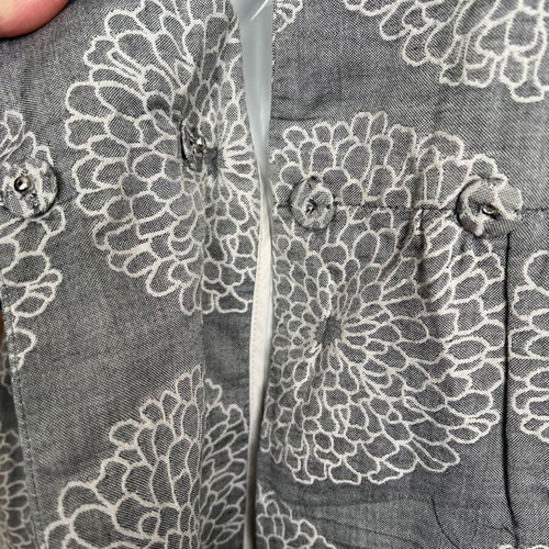 Vivienne Tam cotton gray mini dress like new, size S-M