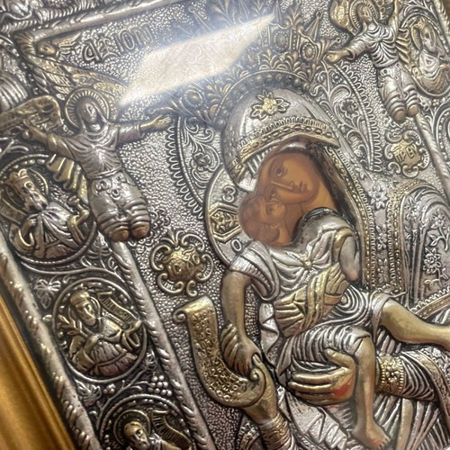 Holy Icon Axion Esti Gold And Silver Plated Like New