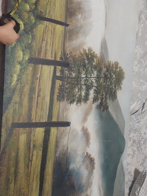 Painting new, dimensions as shown