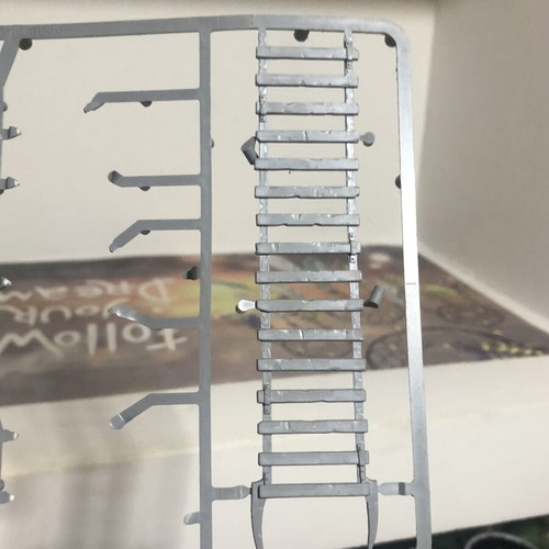 Uruk Hai Siege ladders on sprue Warhammer Lord of the Rings