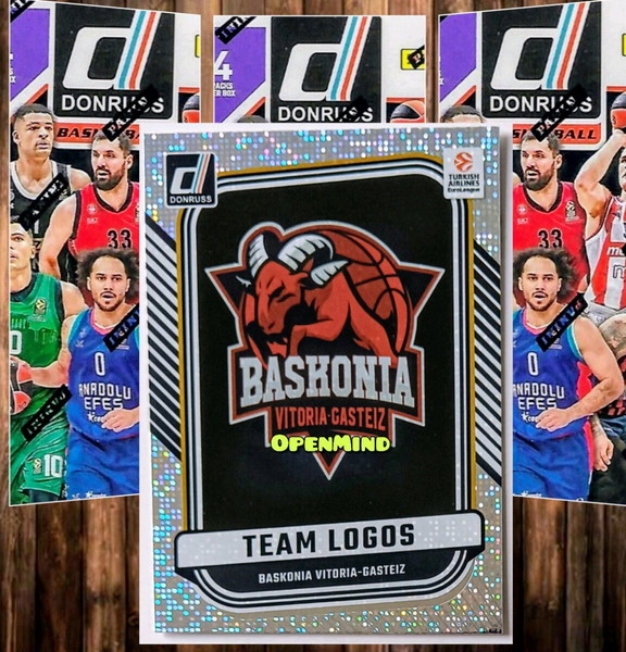 TEAM LOGO BASKONIA - DONRUSS EUROLEAGUE 2024-25