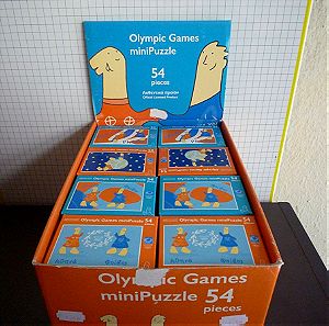 Φοιβος και Αθηνα mini puzzle Olympic Games Αθηνα 2004 επισημο προιον (4 τεμαχια διαφορετικα)
