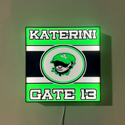 Led Gate 13 Panathinaikos Katerini lamp like new