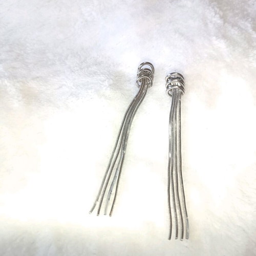 Folie Folie silver earrings new