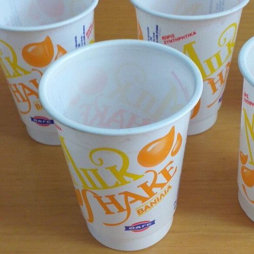 FAGE vintage collectible cups new, pack of 10