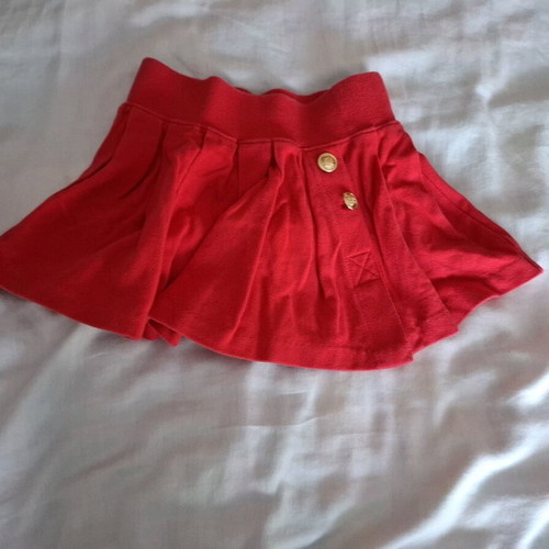 Polo girl skirt 4 years like new, red