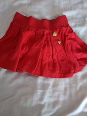 Polo girl skirt 4 years like new, red