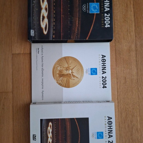 Athens 2004 Olympic Games DVD box set like new with 64-page album