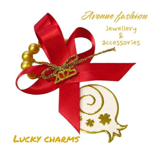 Handmade lucky charms 2025 pomegranate design new