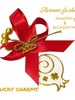 Handmade lucky charms 2025 pomegranate design new