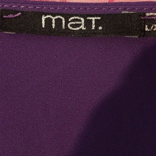 Mat blouse new, size L-XL, purple