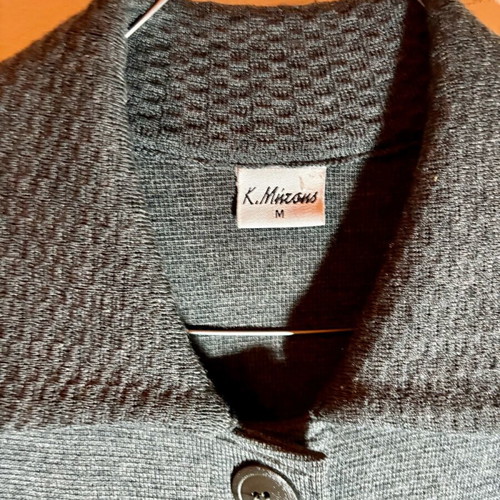 Knitted cardigan like new, gray, size M