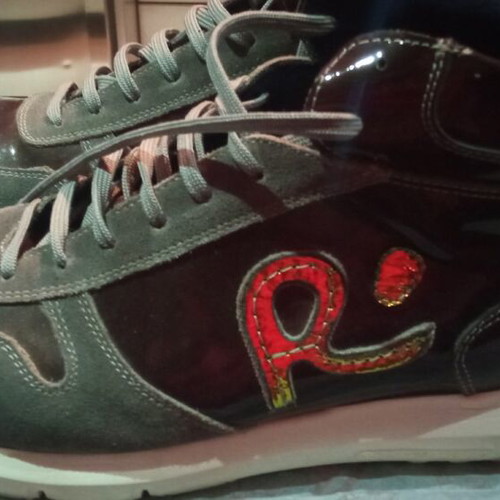 Robinson brown boots like new, size 44-45