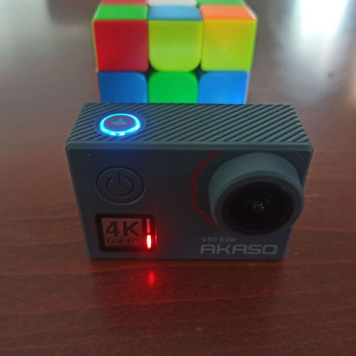Akaso V50 Elite Action Camera 4K Ultra HD like new with waterproof case