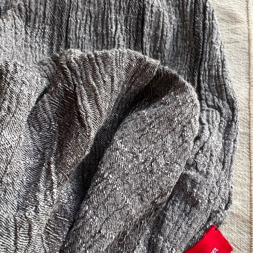 S.Oliver grey cotton scarf like new