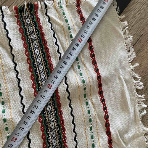 Square tablecloth with beautiful colors, new