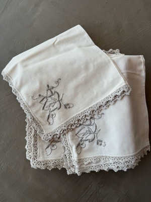 Table linens napkins new, pack of 12 handmade