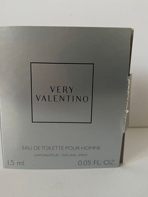 Very Valentino for Men perfume sample new, 1.5 ml