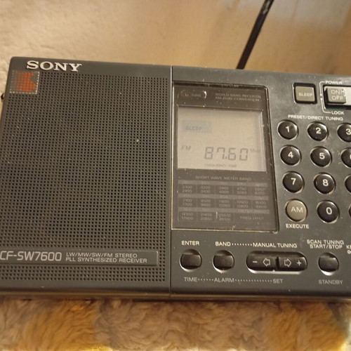 Sony ICF-SW7600 Portable Radio used, full service, stereo