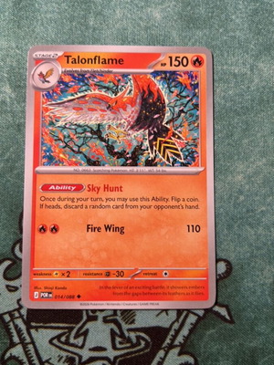 Talonflame κάρτα Pokemon μεταχειρισμένη