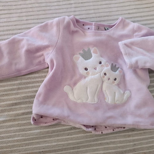 10 pcs. T-shirts for girls 50-68 cm.