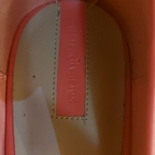 Fabric ballerina shoes used, size 40-40.5, pink