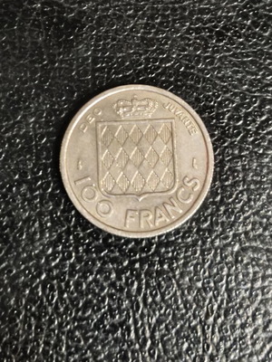 Νόμισμα 100 Francs Μονακό 1956
