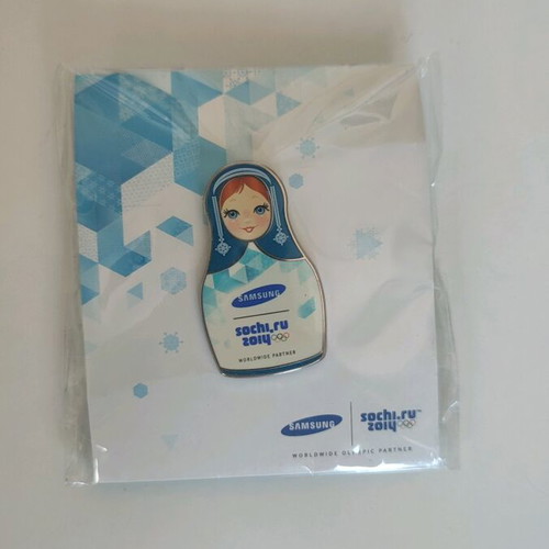 Pin Samsung Sochi 2014 in mint condition
