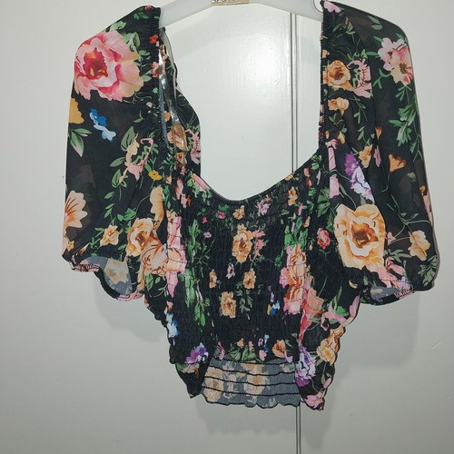 Blouse new, black, size XS