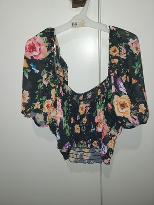 Blouse new, black, size XS