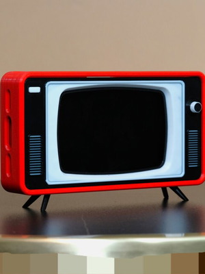 Retro TV Smartphone Stand like new