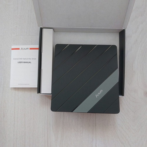 Alxum B36-Y External CD/DVD Drive 8-in-1 Multi-Function Hub new